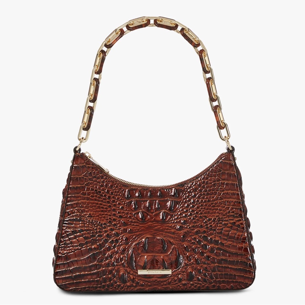 BRAHMIN | Mod Esme Pecan Melbourne Shoulder Bag